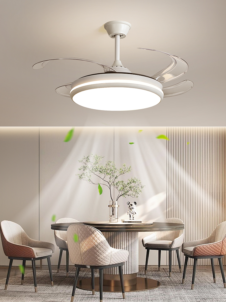 帕莎风扇灯2025年新款款吊扇灯现代简约卧室餐厅书房客厅风扇灯