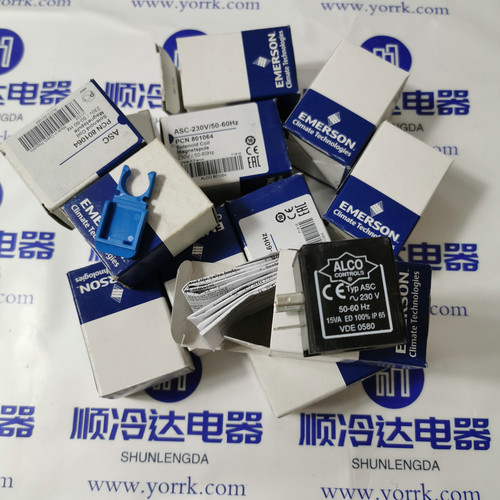 艾默生【现货】线圈230V电磁阀24V电磁阀 ASC PCN 801064 801062
