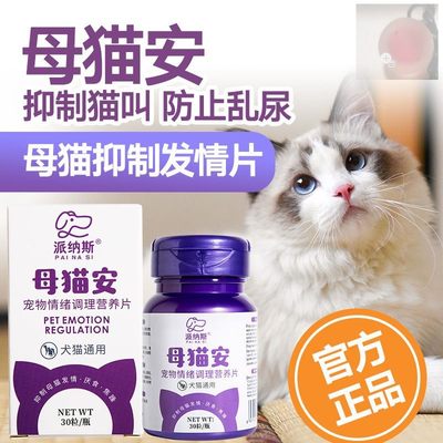 猫咪禁情粉母猫公猫宠物专用情欲闹猫叫喵清静绝育绝情禁情片