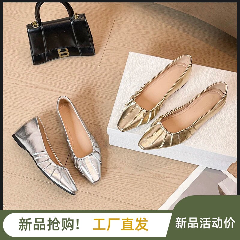 森迪加女鞋总店新款小个子内增高5厘米水钻方扣小众风玛丽珍单a3图片