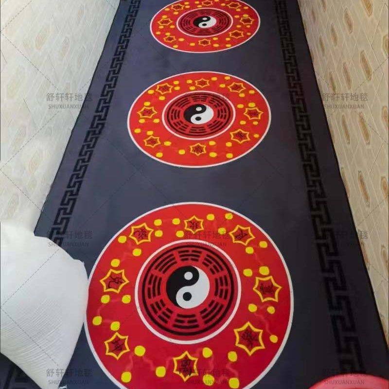 道士罡毯阴阳太极八卦图