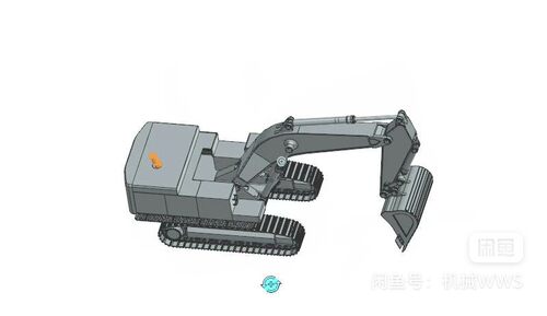 挖掘机3D图档