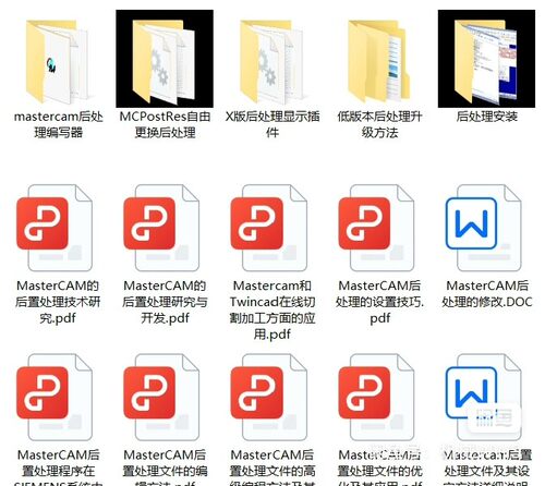 Mastercam后处理制作文章合集
