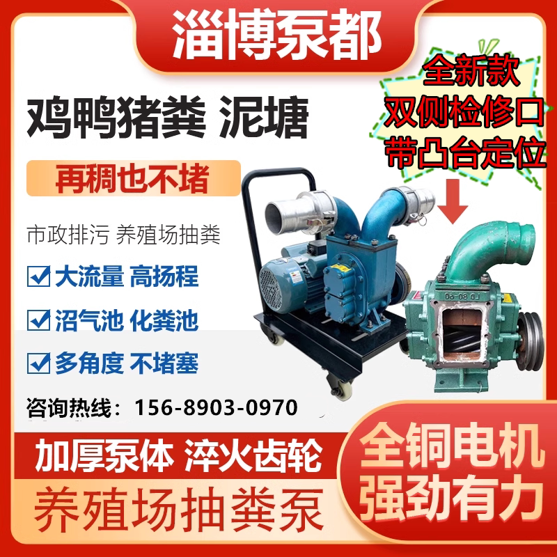 污水泵强力抽粪泵养殖场专用