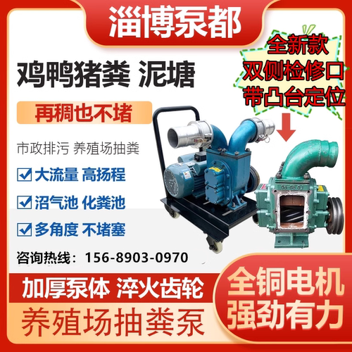 污水泵强力抽粪泵养殖场专用
