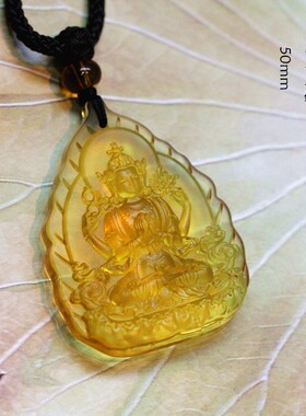 2026琉璃密宗佛牌四臂观音菩萨佛像吊坠随身挂件金刚萨埵守护神宗