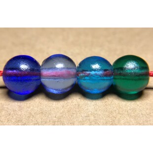 2026拒马河老琉璃 古法琉璃珠清代老琉璃 藏传佛珠 配珠 8mm珠子