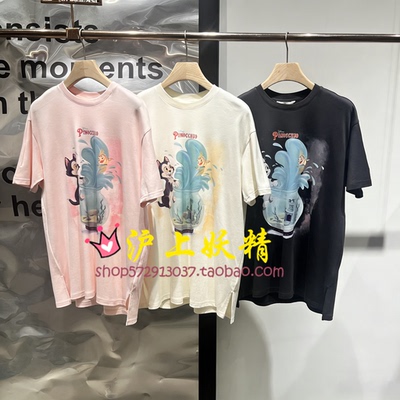 播商场同款2026春季宽松休闲圆领短袖T恤BDT1YD1283鱼缸里的风