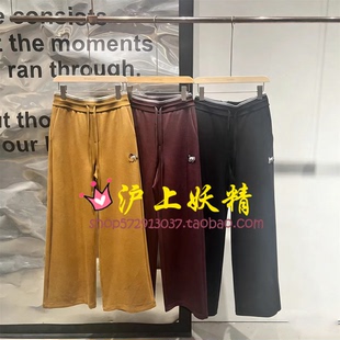 播商场同款系列直筒休闲裤女2026早春新品BDT1KD1227盛放的木棉