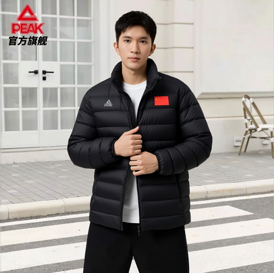 2024冬立领防风保暖运动羽绒服