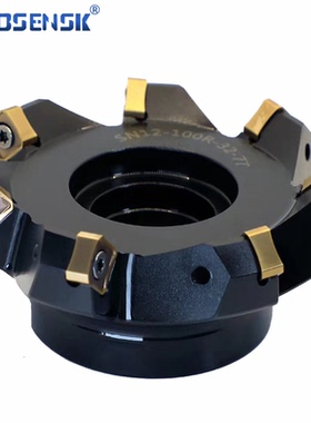 45度重切削铣刀盘SNMX1205/SNEU1206刀盘双面八角刀盘50/100/160