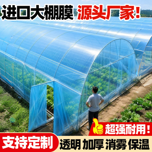 加厚大棚塑料膜透明大棚膜蔬菜