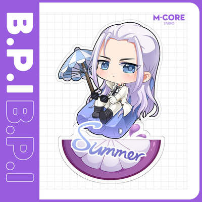 夏日缤纷冰果摇摇车装饰立牌民调周边魔性玩具