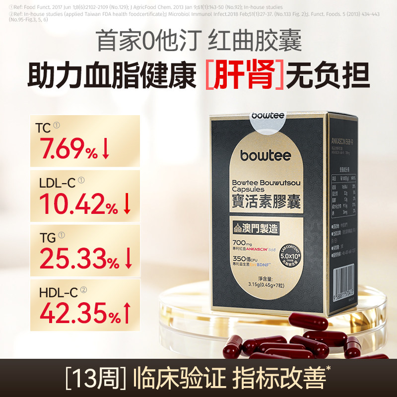 U先试用宝活素首家0他汀红曲胶囊