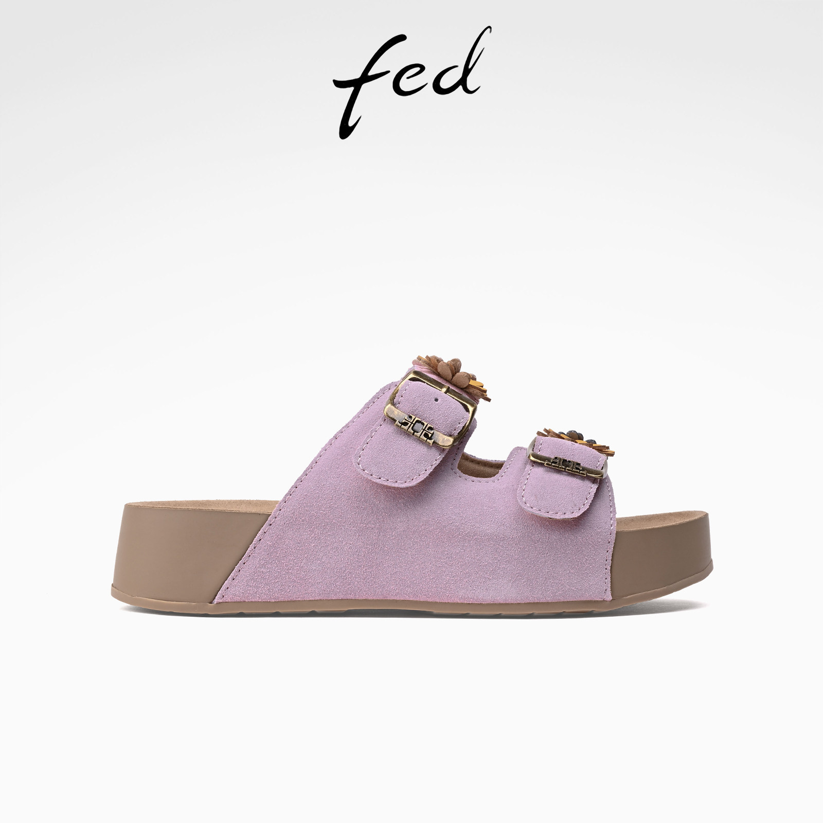 fed时尚勃肯软木鞋舒适