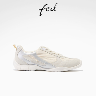 fed云光诗篇德训鞋春季新款女鞋舒适阿甘鞋休闲运动鞋女款YAC032