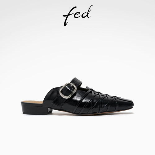 fed穆勒鞋一脚蹬百搭通勤