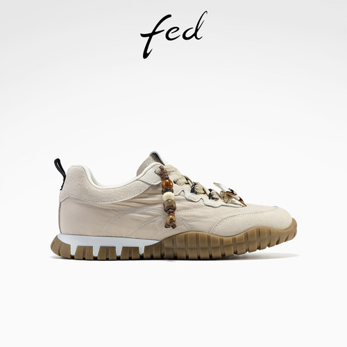 fed时尚休闲鞋秋季新款女鞋厚底训鞋增高阿甘鞋女S0925-ZCA372