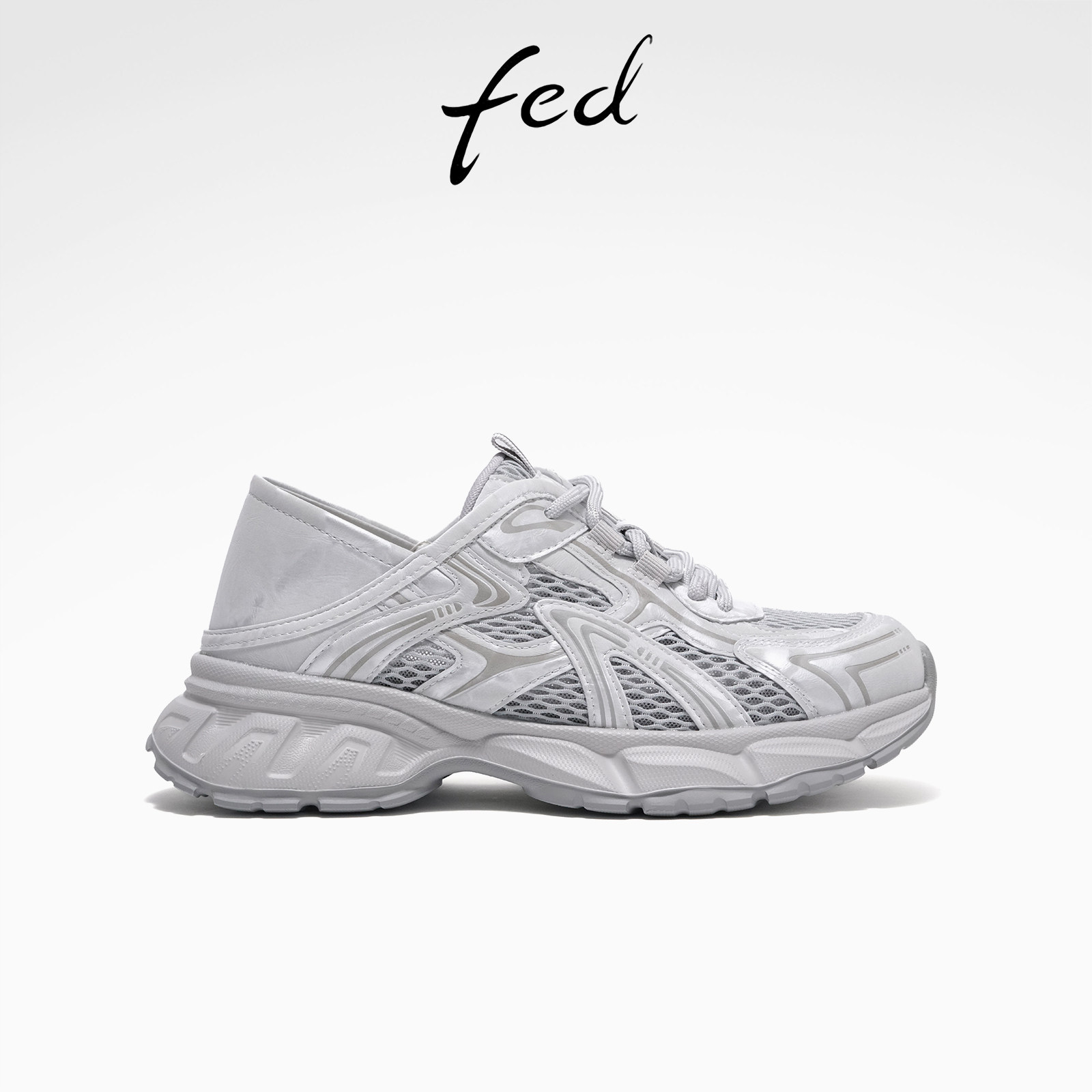 fed时尚舒适老爹鞋透气耐磨