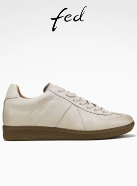 fed复古德训鞋春季新款女鞋内增高休闲鞋运动鞋女款S0105-ZCA783