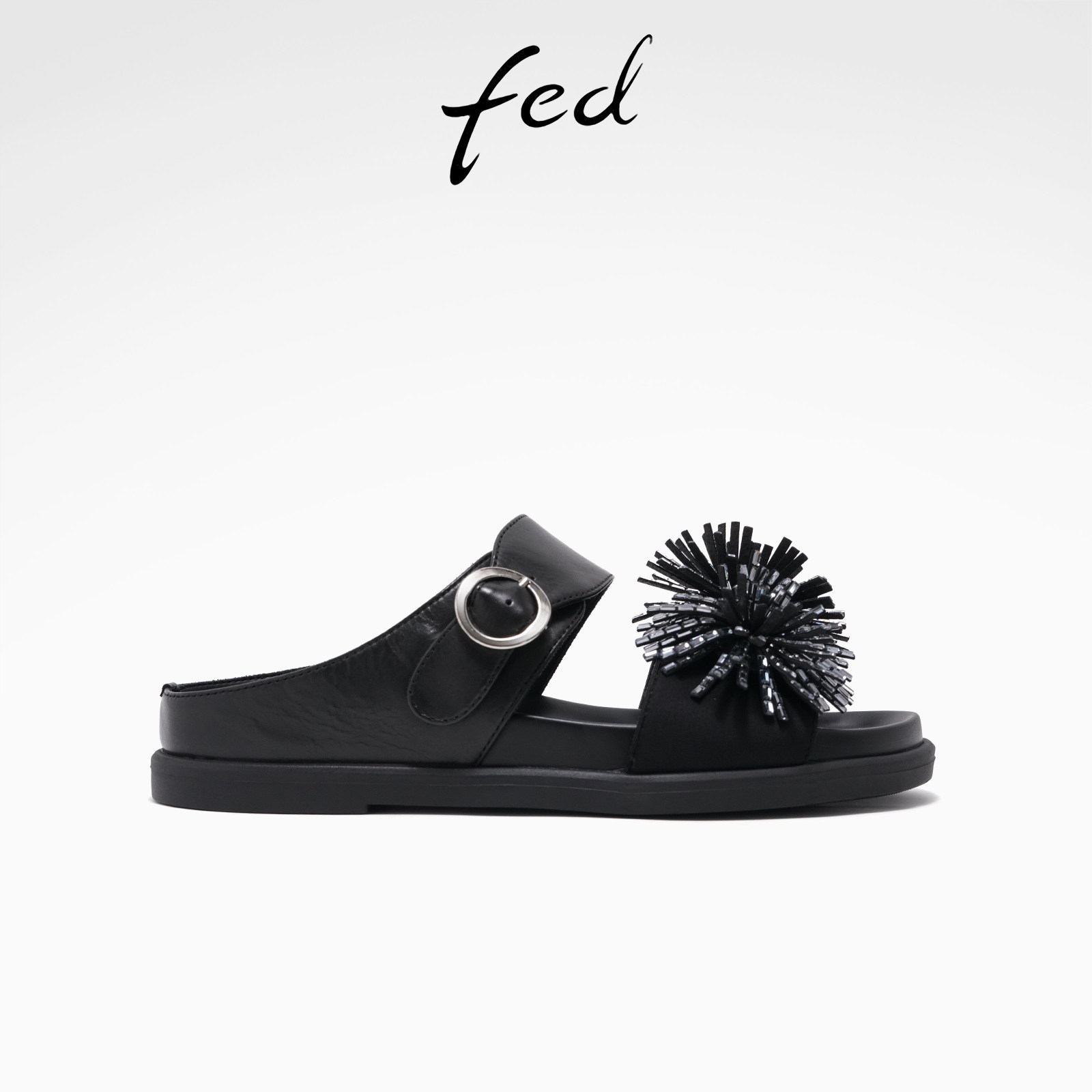 fed懒人休闲凉鞋舒适透气
