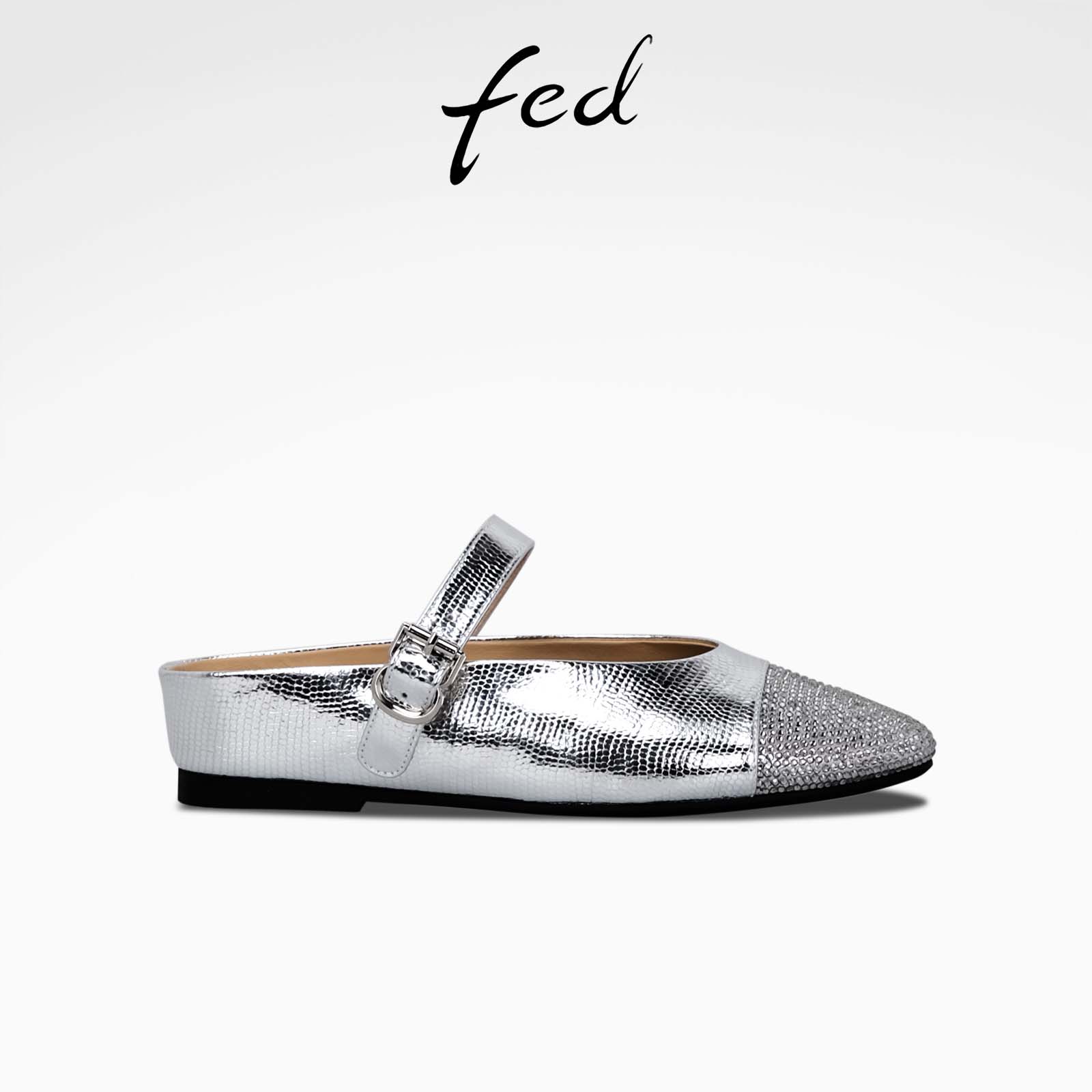 fed包头拖鞋夏季新款女鞋水钻凉拖内增高穆勒鞋女款S0626-DD0214