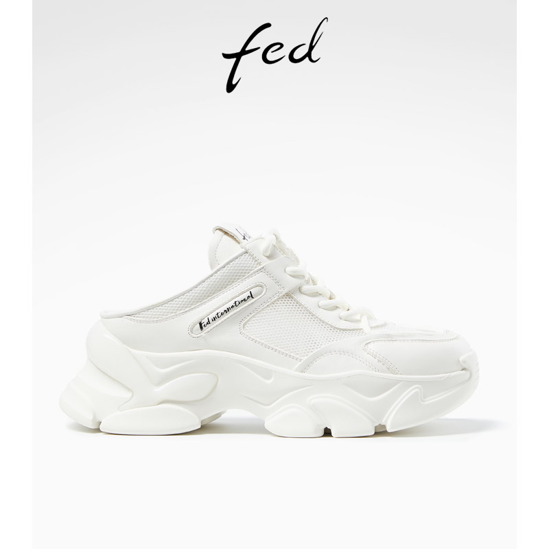 fed后空老爹鞋凉拖鞋女外穿
