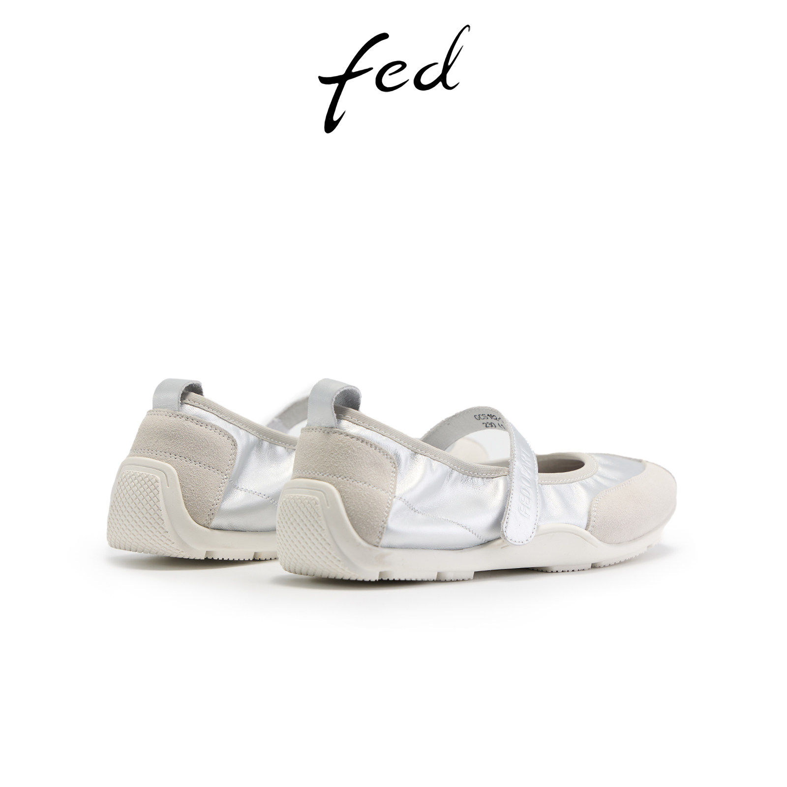 fed夏季软底魔术贴玛丽珍单鞋