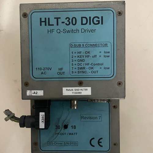 议价HLT-30DIGI 声光Q开关驱动 古奇开关驱动器可维修