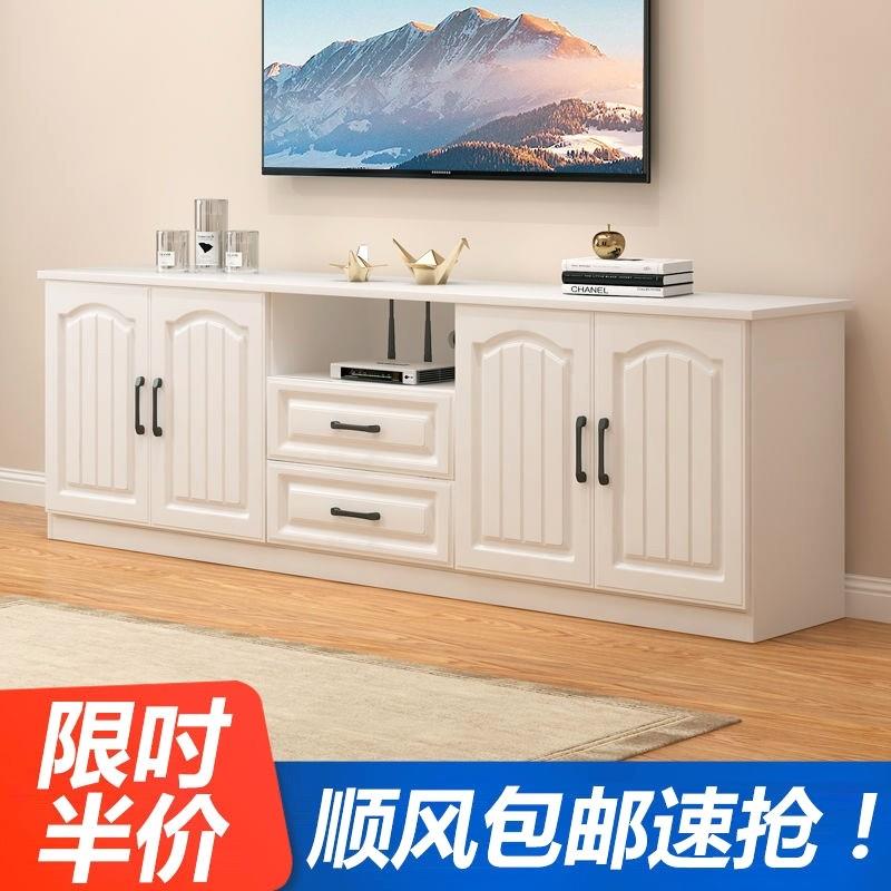 实木电视柜简约现代小户型家用客厅卧室电视机柜松木落地柜储物柜