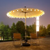 户外庭院天台大遮阳伞网红大型庭院别墅民宿花园太阳园伞防水防风