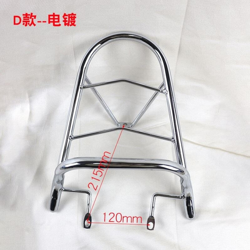 新小龟王后货架电动车尾箱支架小龟车电瓶车后扶手小绵羊后备箱品