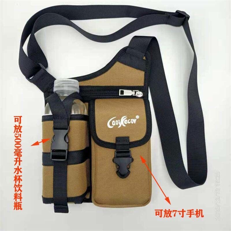 新款单肩斜跨小包休闲水壶包户外旅游手机包时尚小背包轻便防泼水