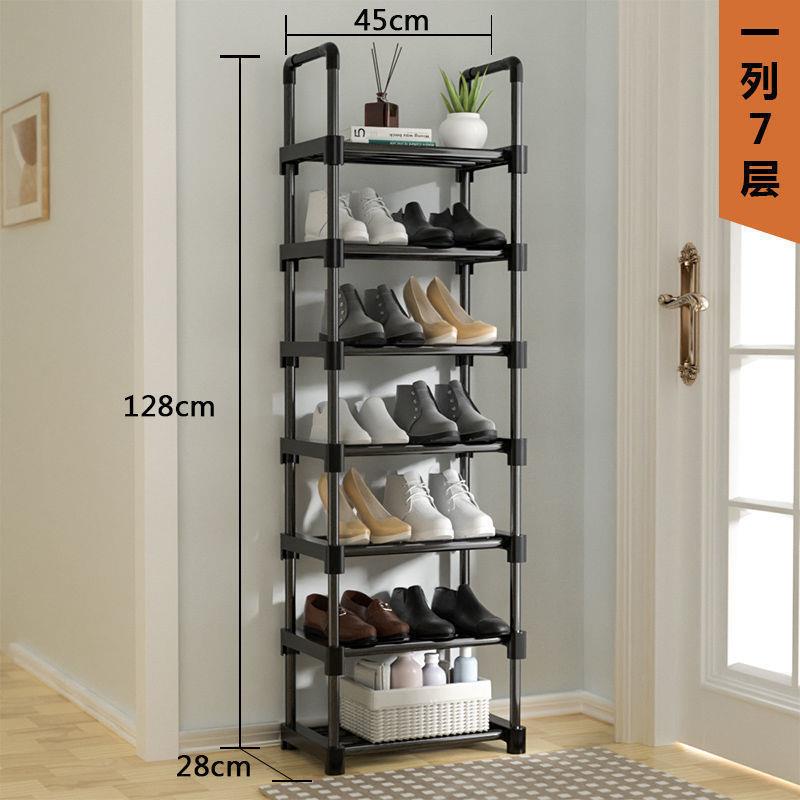 鞋柜鞋架子简易宿舍家用门口收纳鞋架防尘多功能小号寝室多层