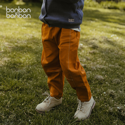 儿童纯棉萝卜裤bonbonetbonbon