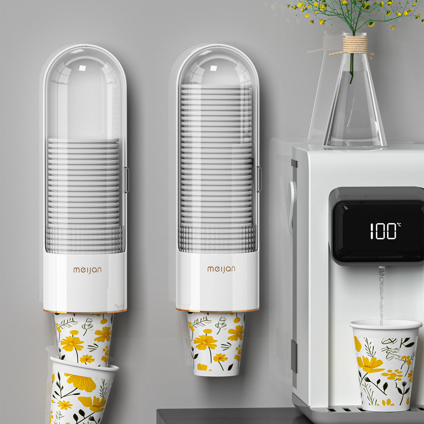 纸杯架取杯架放一次性杯子水杯收纳神器饮水机自动落杯器置物架子,家庭/个人清洁工具,杯架,淘宝优惠券,粉丝福利购,淘宝优惠卷