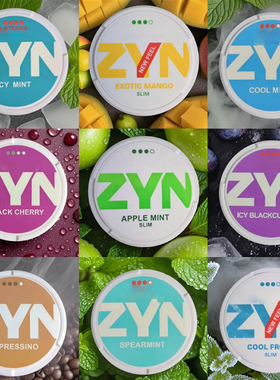 新款口含袋正品瑞典snus zyn唇袋携带飞机高铁可用zyn velo pablo