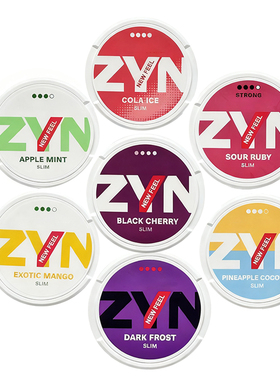 新款snus口含袋正品代购snus zyn唇袋极度唤醒 zyn velo /pablo