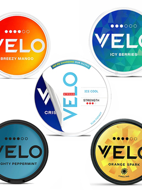【8送1】velo口含袋薄荷水果味VELO口唇袋平替ZYNsnus zyn口含袋
