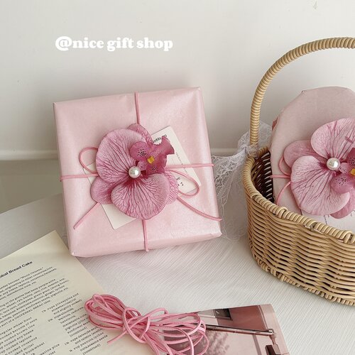 甜美礼物包装纸节日礼物