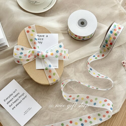 好可爱的礼物包装丝带