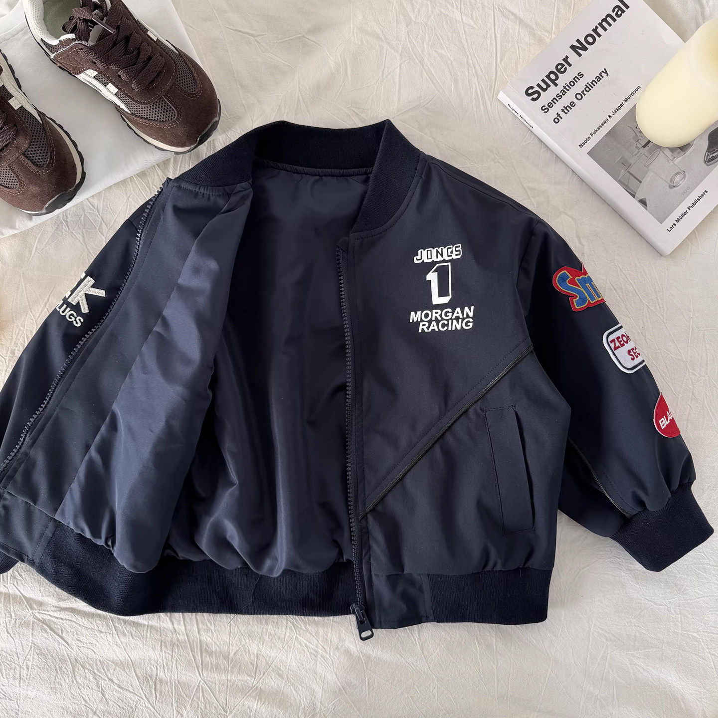 男童外套春装2026新款帅气儿童韩版棒球服春秋季男宝宝夹克上衣潮