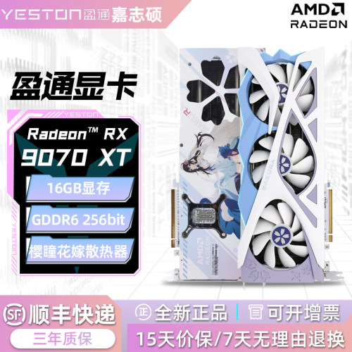 盈通RX9070XT16GD6显卡