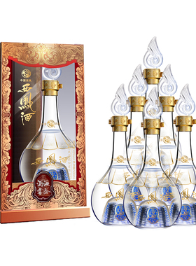 西凤酒官方旗舰店匠酿52度整箱装纯粮食酿造送礼口粮酒凤香型t3