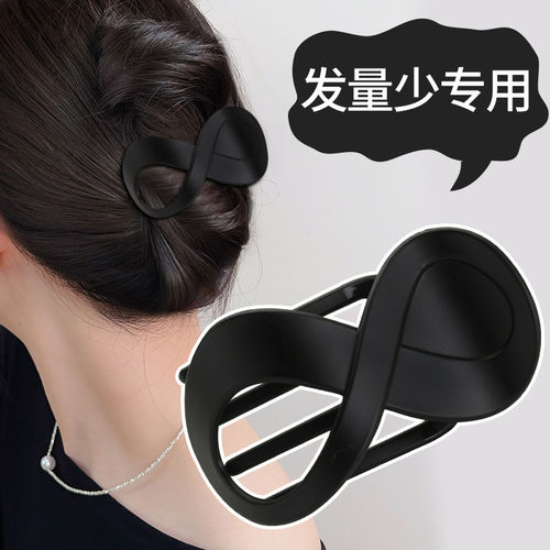 新款八字抓夹专为发量少短发设计
