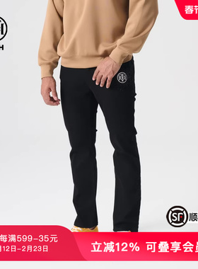 TCH轻奢春秋新款烫钻时尚百搭裤子牛仔裤T72A208030