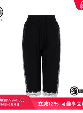 TCH私服黑色百搭气质时尚休闲舒适短裤T75A21B9086女轻奢tch