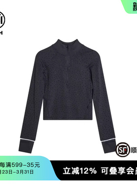 TCH轻奢春秋新款时尚烫钻小立领打底衫上衣T72A026012