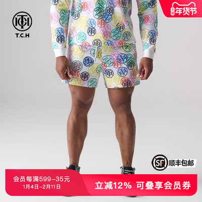 TCH2024夏季新款烫钻休闲短裤女时尚百搭裤子轻奢系列T72B216030