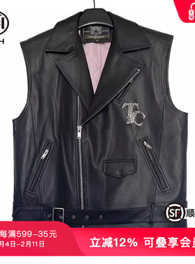 TCH轻奢潮牌马甲冬季新款上衣男女同款T21401C2002